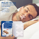 Cross Closure Stickers Sleeping Nose Mouth Guard Nasal Anti-Snoring Solution
