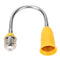 5pcs E27 LED Holder Universal Flexible Extension Lamp Socket(Yellow)