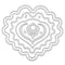 Hollow DIY Craft Cutting Dies Stencils Scrapbook Embossing Photo Album Card-2151
