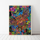 5D DIY Full Drill Diamond Painting Animal Cross Stitch Embroidery Craft Kit
