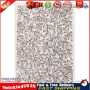 DIY Scrapbooking Plastic Flower Embossing Folder Template for Album Card Newly