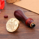 Retro DIY Decor Seal Stamp Sealing Wax Stamp for Scrapbooking Diary Photo Alb