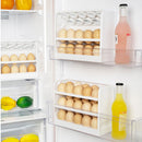 30 Slots Egg Storage Box Egg Storage Rack Holder Container Eggs Fresh Organizer