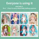 Shower Pillow Bathtub Seat Bath Tub Pad Baby Bath Net Support Cushion