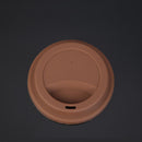 Wheel Shape Silicone Cup Lids Heat-resistant Dust-proof Bowl Cover (Coffee)