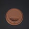 Wheel Shape Silicone Cup Lids Heat-resistant Dust-proof Bowl Cover (Coffee)