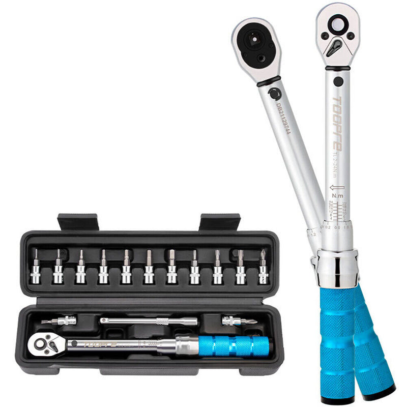 Adjustable Torque Bicycle Repair Tools Maintenance Kit for Road Mountain Bikes