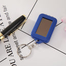 Portable Keychain LED Flashlight Solar Power Light Torch for Hiking Camping
