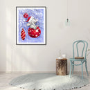 5D Kit Rhinestone Picture DIY Snow Animals Full Round Drill Art Diamond Paint