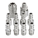 Euro 1/4''BSP Air Compressor Connector Pneumatic Fitting Air Line Fitting Hose