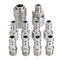 Euro 1/4''BSP Air Compressor Connector Pneumatic Fitting Air Line Fitting Hose