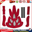 Universal Helmet Inner Foam Pads Kits Sealed Sponge Set for Cycling (Red) Newly
