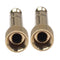 1/2pcs 6.35mm Male to 3.5mm Female Plug Jack Mic Audio Screw Adapter Converter