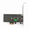 Broadroot PCI-E 3.0 x 4 to M.2 NGFF Adapter for M Key Slot Converter and Low-Pro