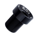 M15 MTB Bike Cranks Screw Aluminum Crankset Cover Crank Bolt Caps (Black L)