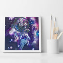 Diamond Painting Kit 5D Special Shaped DIY Rhinestone Blue Dreamcatcher