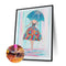 Diamond Painting Umbrella Girl Back Partial Drill Rhinestone Mosaic Art Picture