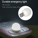 USB Plug Lamp Computer Mobile Power Charging USB Night Light (2pcs-White) Newly