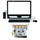 USB 3.0 PCI-E Type C Expansion Card PCI Express PCI-E 3.1 L6J8 Card USB To T3V2