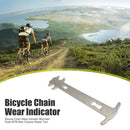 Bicycle Chain Wear Indicator Mountain Road MTB Bike Chain Checker Repair To