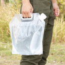 2pcs 5L/10L Portable Outdoor Foldable Collapsible Water Bags Camping Carrie