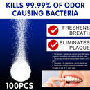 Denture Cleansing Tablets Orthodontic Retainer Mouth Guard Brace Sterilizing`