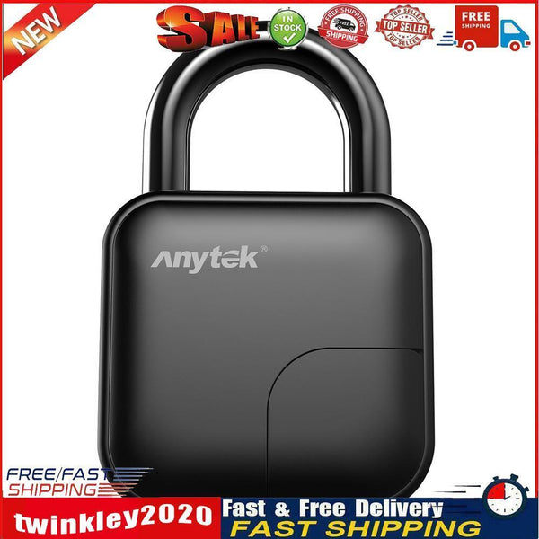 L3 Smart Keyless Fingerprint Padlock Waterproof Anti-Theft Security Lock Newly