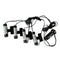 4 x 3LED Car Interior Accessories Decorative Atmosphere Lamp Light