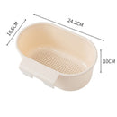 Filter Drain Rack Leftovers Filtration Hanging Drip Basket Sink Drain Shelf