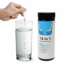 14 In 1 Water Test Strips Kit,Home Drinking Water & & Pool Tap Swimming O8M8