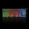 K87 LED Breathing Backlit 87 Keys Mechanical Feeling Gaming USB Wired Keyboard