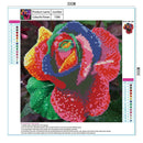 5D DIY Part Drill Diamond Painting Colorful Flower Cross Stitch Embroidery Craft