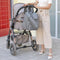 Baby Diaper Bag Backpack Waterproof Mummy Outdoor Large Capacity Bag (Grey)