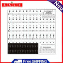 Removable Key Stickers for 37 49 54 61 88 Keys Electronic Keyboard Piano