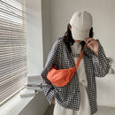 Fashion Women Canvas Messenger Bag Casual Ladies Chest Bag Purse (Orange)