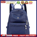 Waterproof Nylon Backpack Students Girls Simple Zipper Mochila School Bagpack