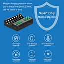 DC 5V 2A 8 Slots Smart Charger for 1.2V Ni-MH/Ni-Cd AA AAA Rechargeable Battery