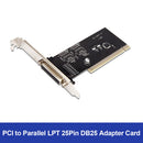 PCI to Parallel LPT 25Pin DB25 Printer Port Controller Adapter Card for Desktop