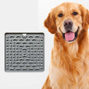 Pet Dogs Cats Slow Food Bowls Lick Mat Training Plate Silicone Treat Dispen