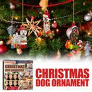 6pcs Dog Pendant Christmas Decorations Xmas Tree Pendant DIY Crafts Random