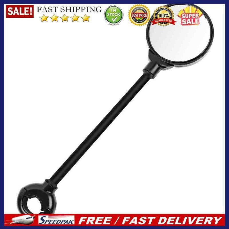 Bicycle Rearview Mirror Adjustable Wide Range Bike Back Reflector for MTB B
