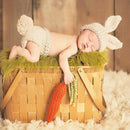 Newborn Baby Sweater Suits Kids Wool Knit Costume Photograph Props (3-4M