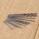 20pcs Mini HSS Twist Drill Bit Sets 0.3-1.6mm for Craft Hobby Jewelly (B) Newly