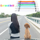 Car Pet Dog Seat Belt Safety Seatbelt Dog Harness Lead Clip (Sky Blue)