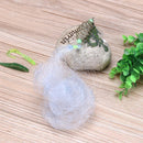 Small Net, Fishing Net w/ Night Glowing Beads Ball Ring Bearing Connector