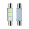 Error Canbus White C5W Festoon Light Dome Lamp Car LED Reading Bulbs For 4Pcs