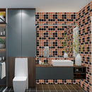 Retro Floor Tiles Wall Stickers Self-adhesive Decals for Kitchen (MSC061) Newly