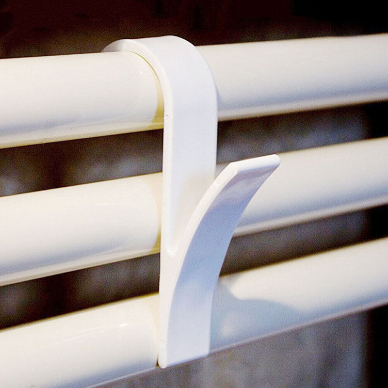 2pcs Hanger for Heated Towel Radiator Rail Bath Hook Drying Rack Holder Newly