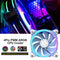 Yeston ZEAGINAL ARGB CPU Cooling Cooler Fan 4Pin PWM PC Case Heatsink Radiator