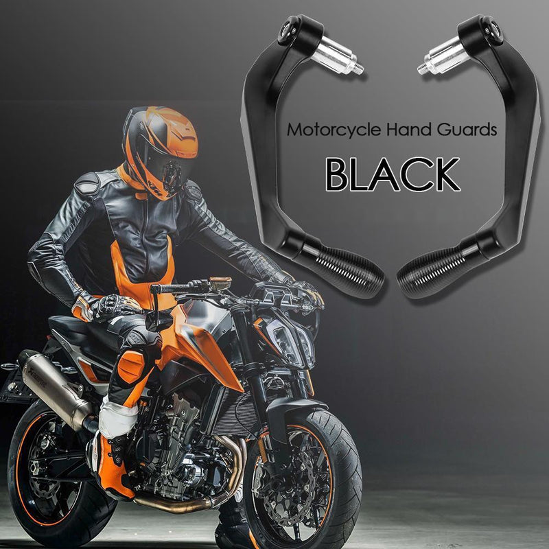 2pcs CNC 7/8 22mm Motorcycle Handlebar Handguards Brake Clutch Lever Hand Guards